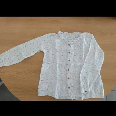 Chemise blanche fille 10 ans